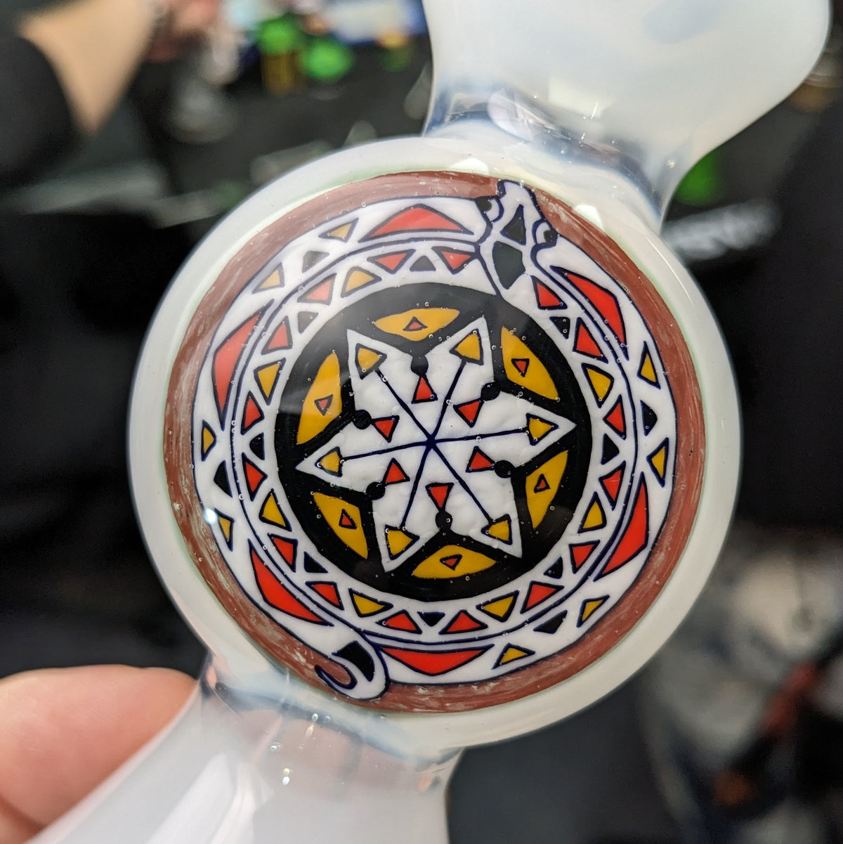 Erin Bourguignon - Snake Mandala Shield