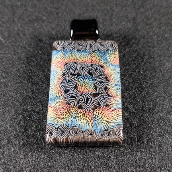 Jeff Heathbar - Rainbow Murrine Pendant