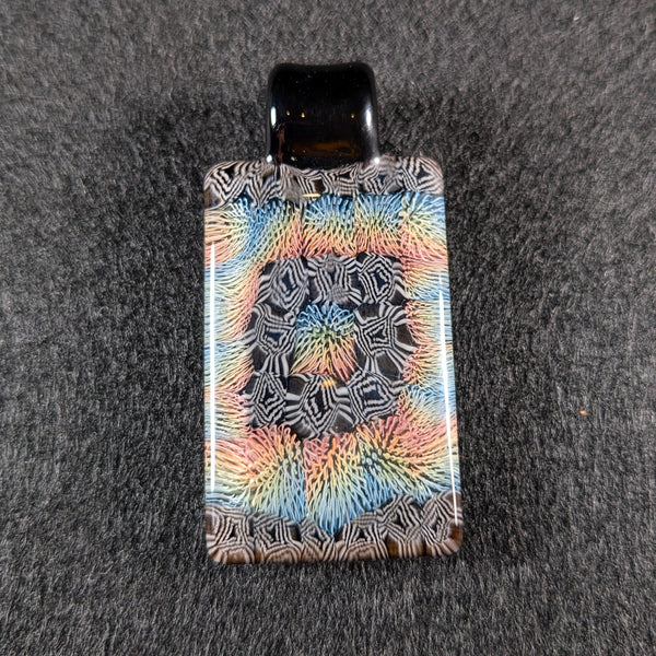 Jeff Heathbar - Rainbow Murrine Pendant