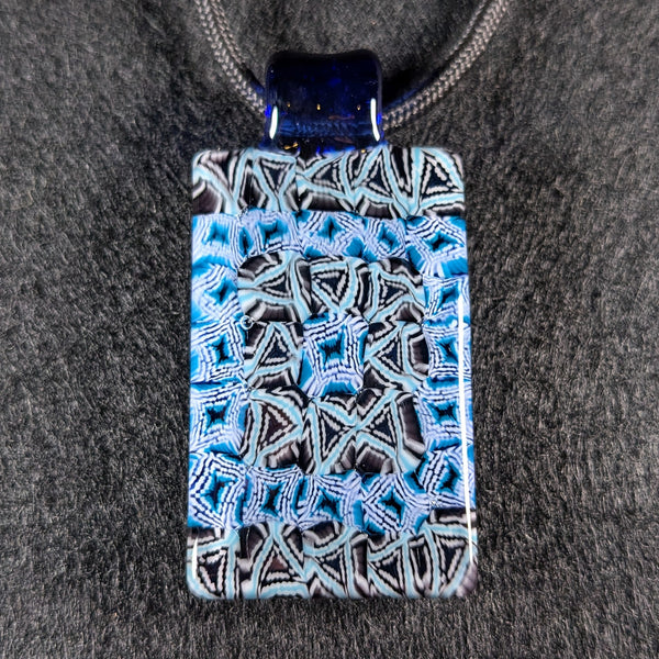 Jeff Heathbar - Blue Murrine Pendant