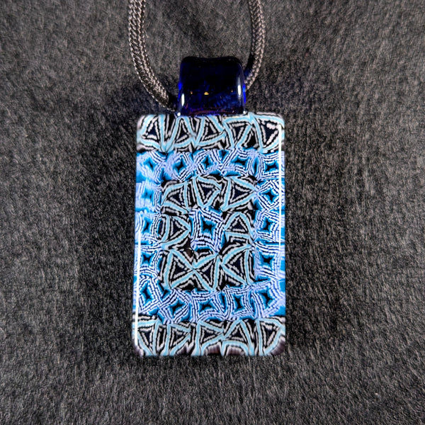 Jeff Heathbar - Blue Murrine Pendant