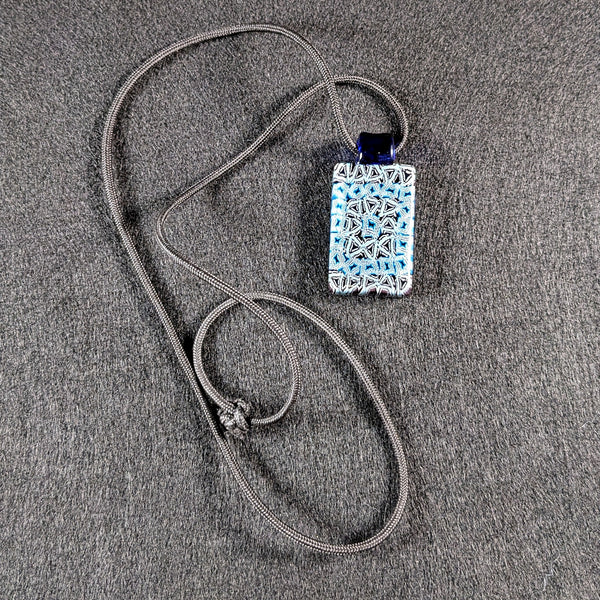 Jeff Heathbar - Blue Murrine Pendant