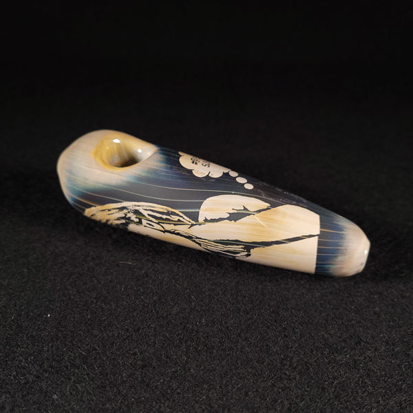M. Slinger - Steamroller Sandblasted Princess Leia behind the scenes Pipe