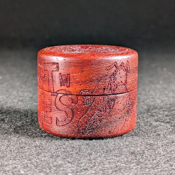 Ted's Trees x Invest In Headies x Vincent Gordon - Wood Carved Miron Concentrate Jars