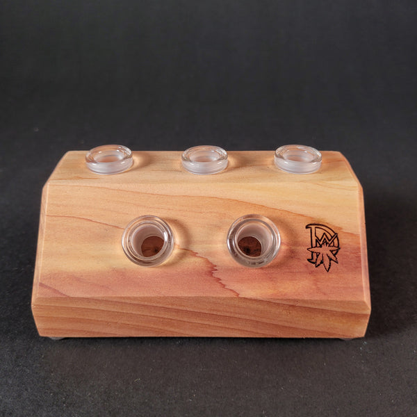 Investinheadies ✖️ Dank Woodworks - Multi-Slot 10mm Banger Blocks