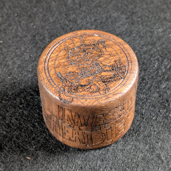 Ted's Trees x Invest In Headies x Vincent Gordon - Wood Carved Miron Concentrate Jars