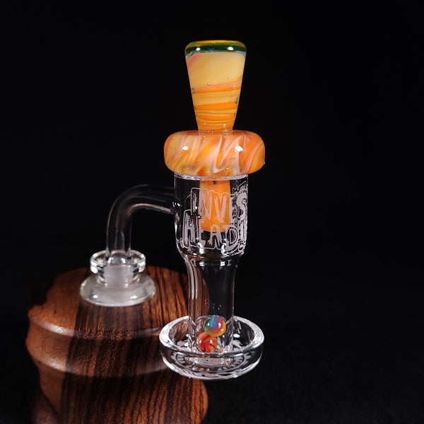 Onlyzamasu - Slurper Set (Marble/Cap & 2 Pearls)