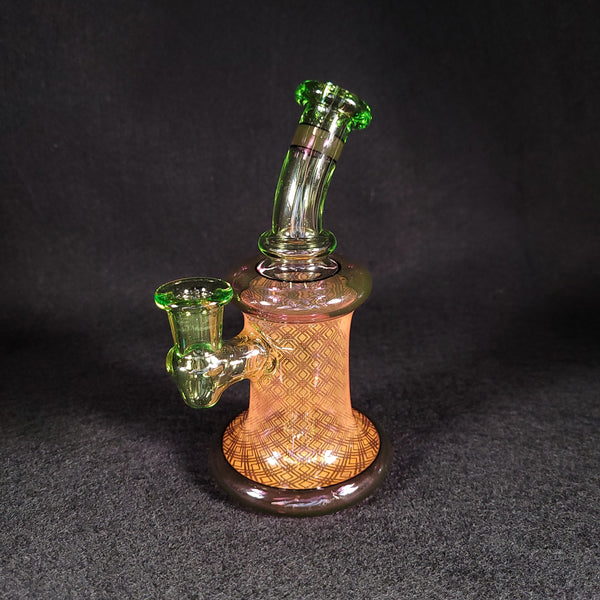 Blais Glass X Sizelove -  2025 Collab Jammer Crippy / Dark Amethyst and Fume Tech