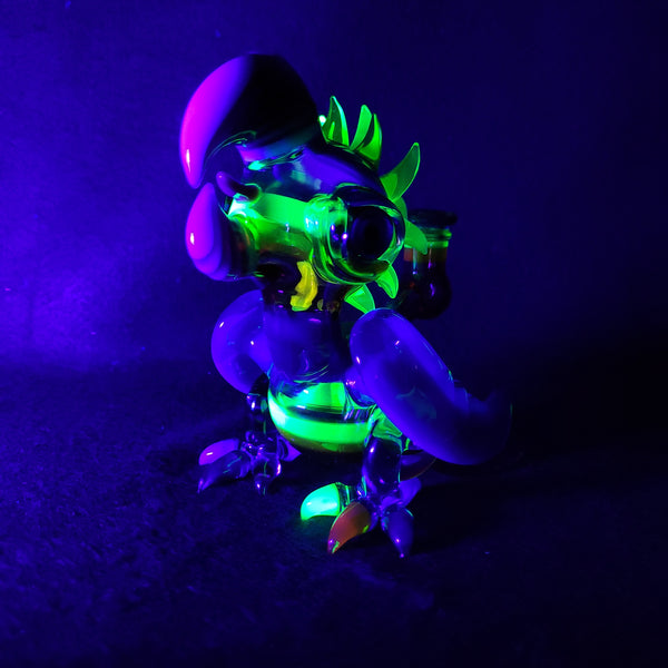 RJ Glass - UV Rainbow Macaw