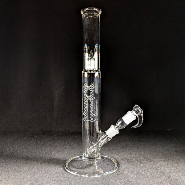 Sovereignty Glass - 2026 Clear Diffy Tube w/ Removable 180 Gridded Downstem