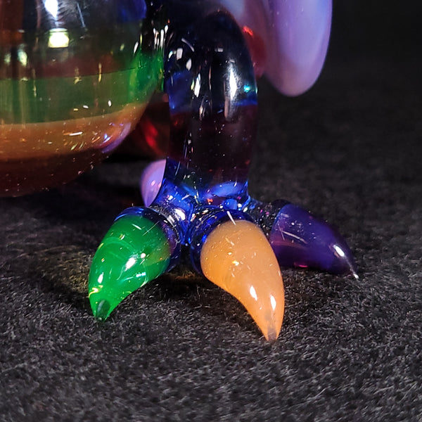 RJ Glass - UV Rainbow Macaw