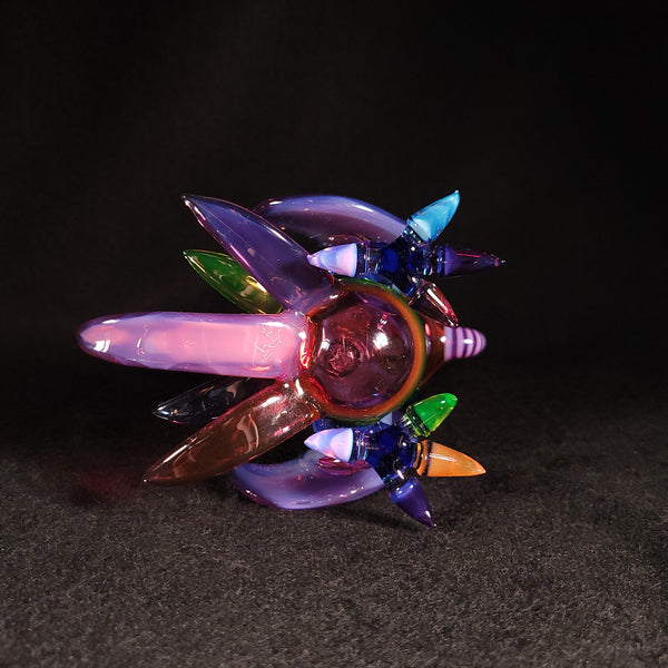 RJ Glass - UV Rainbow Macaw