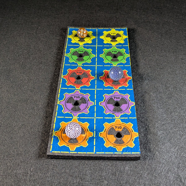 Dark Mountain Cult - Double Strip Radioactive Acid Tabs Marble Holder