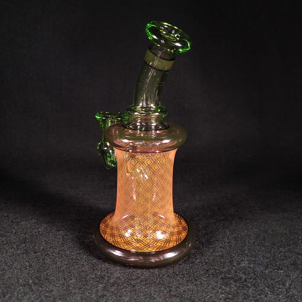 Blais Glass X Sizelove -  2025 Collab Jammer Crippy / Dark Amethyst and Fume Tech