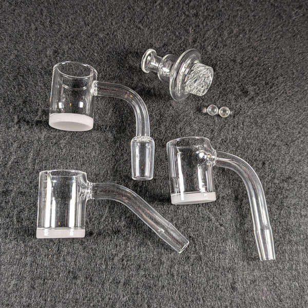 Opaque Bottom Quartz Bucket Set