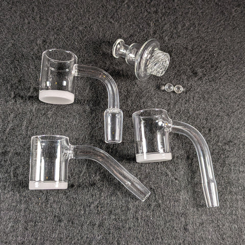 Opaque Bottom Quartz Bucket Set