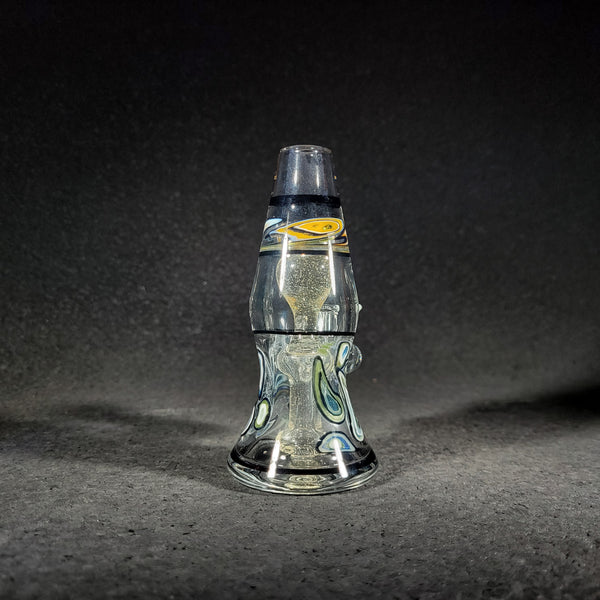 Bluegrass Glass - Mini Worked Blu-V Lamp