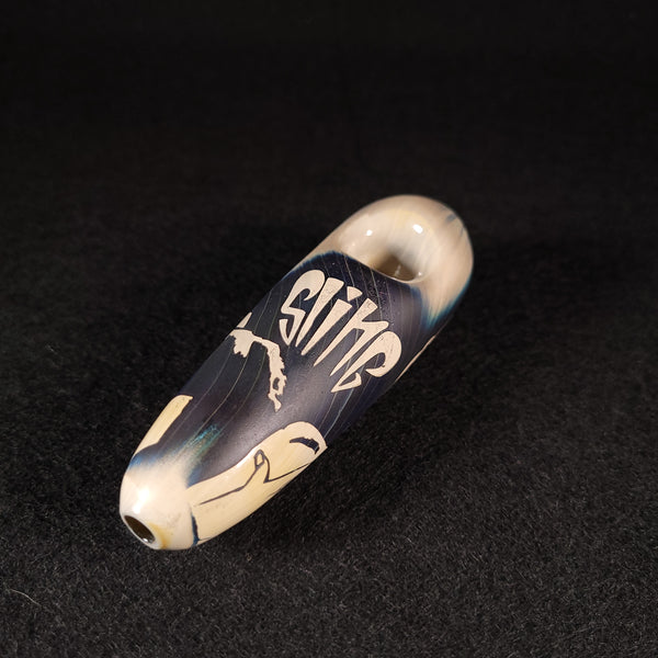M. Slinger - Steamroller Sandblasted Ellen Ripley (played by Sigourney Weaver) from Alien   Pipe