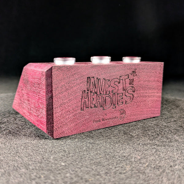 Investinheadies ✖️ Dank Woodworks - Multi-Slot 10mm Banger Blocks