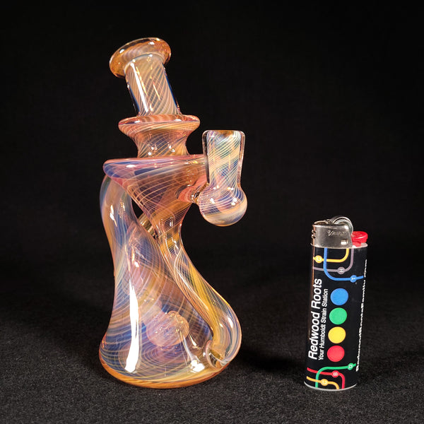 Desi B Glass - 2026 Desi Klein (Fumed Stripes)