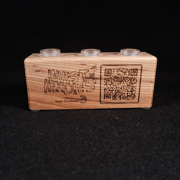 Investinheadies ✖️ Dank Woodworks - Multi-Slot 10mm Banger Blocks