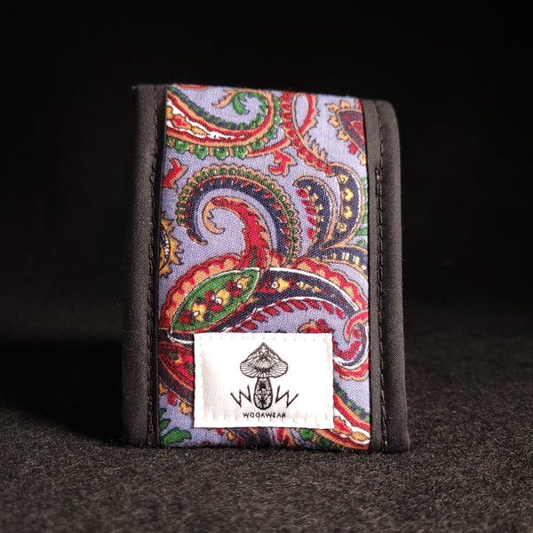 Wook Wear - Prized Possession Pouch (Blue Paisley)