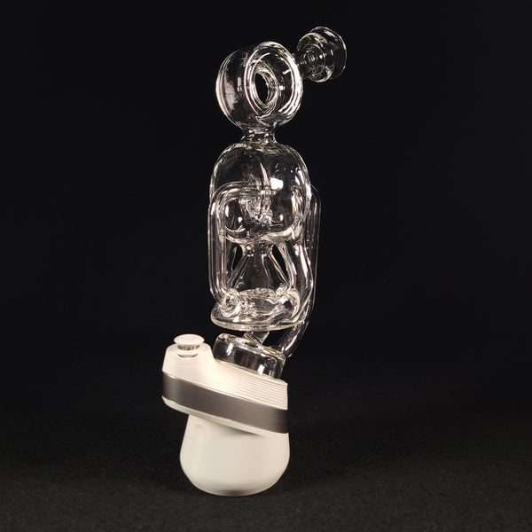 maxed_out_glass - Puffco Peak attachment Dumping Donut Recycler