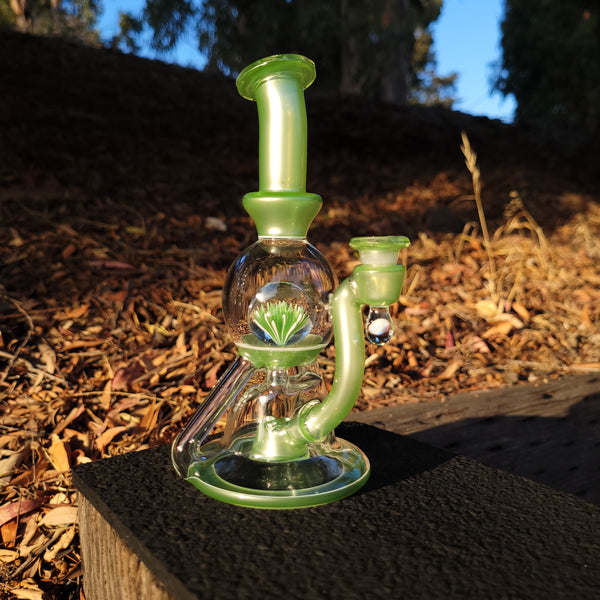 OmGlass.Co - Chromium Faceted Vasuki 2025