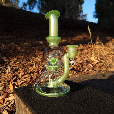 OmGlass.Co - Chromium Faceted Vasuki 2025