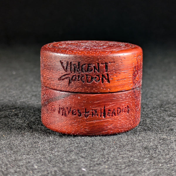 Ted's Trees x Invest In Headies x Vincent Gordon - Wood Carved Miron Concentrate Jars