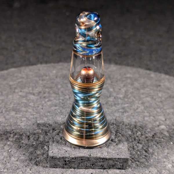 Bluegrass Glass - Metallic Wig Wag Lamp Pendant
