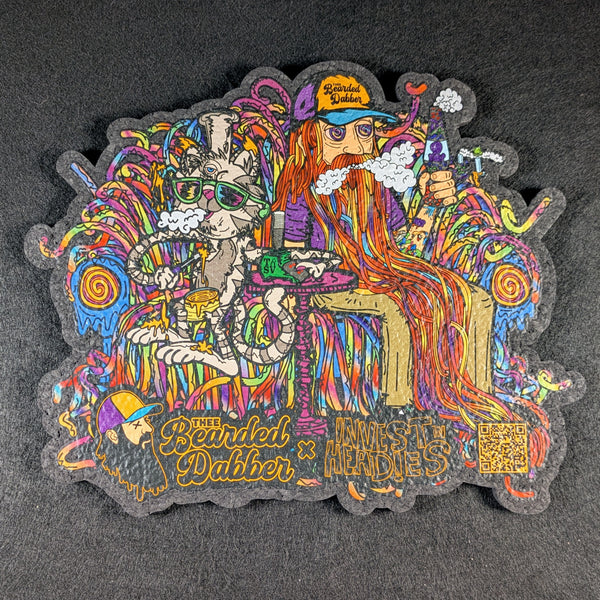 TheeBeardedDabber x Investinheadies x Moodmats - Collab Mat