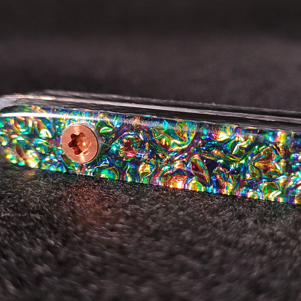 Rozin Sticks - Damascus Steel & Resin Dabbers