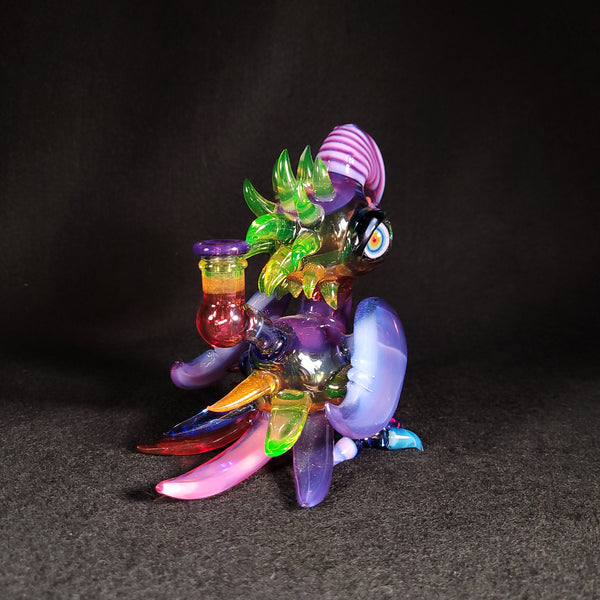 RJ Glass - UV Rainbow Macaw