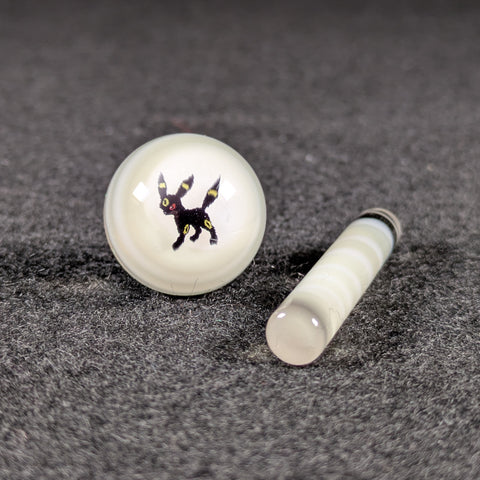 Weasel.Glass - Umbreon Slurper Set (Marble & Pillar)