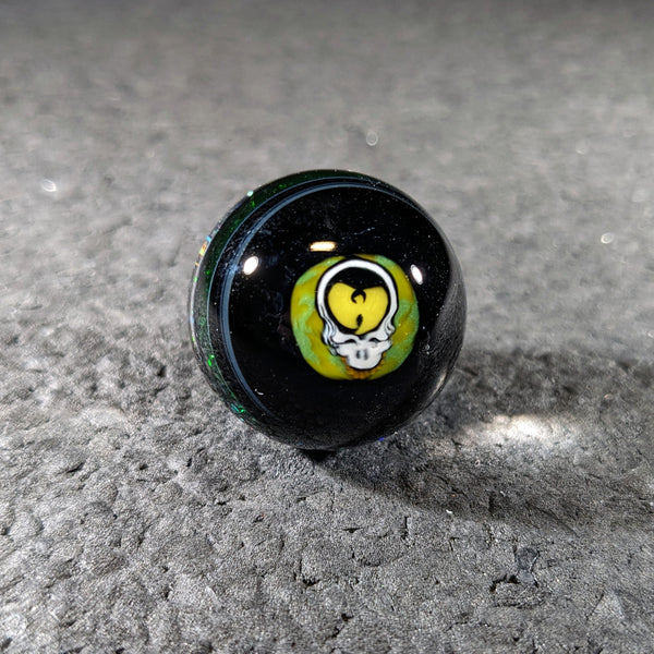 Weasel.Glass - Wu-Tang Steal Your Face Slurper Set (Marble & 2 Pearls)