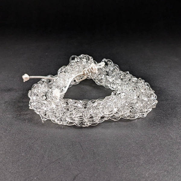 ChainSmokerGlass - Persian Weave Glass Chain Bracelet