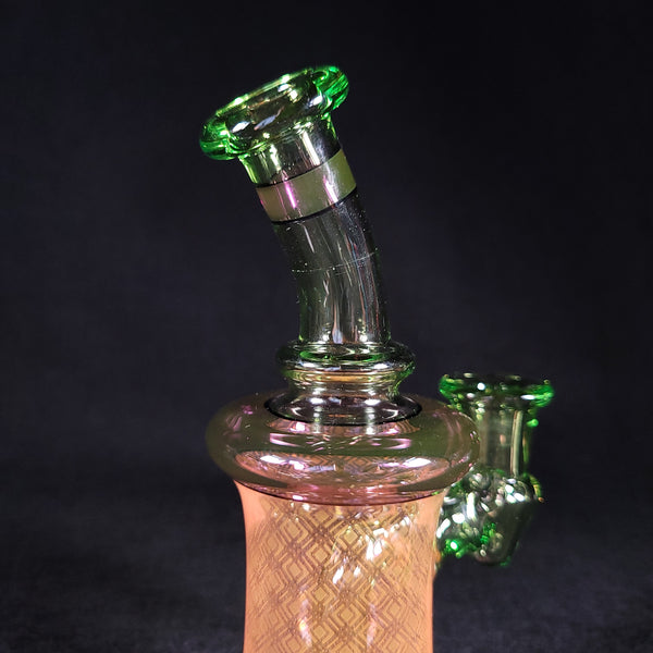 Blais Glass X Sizelove -  2025 Collab Jammer Crippy / Dark Amethyst and Fume Tech