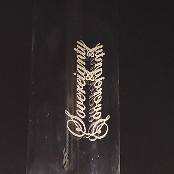 Sovereignty Glass - 2025 50x5 Imperial w/ Jupiter accents