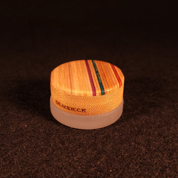 Dead Deck Dab Tools - Red/Purple Inlay Custom Jar