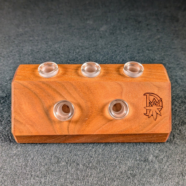 Investinheadies ✖️ Dank Woodworks - Multi-Slot 10mm Banger Blocks