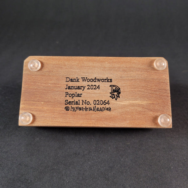 Investinheadies ✖️ Dank Woodworks - Multi-Slot 10mm Banger Blocks