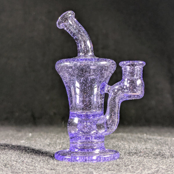 Blais Glass - 6mm Purple Lollipop Nano Jammer