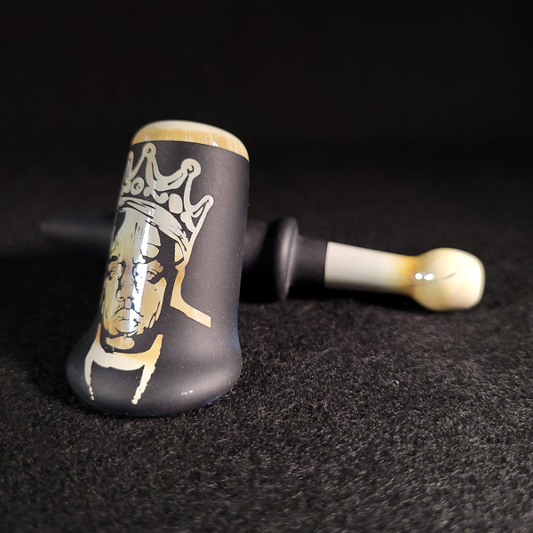 M. Slinger - Sidecar Sandblasted Biggie Pipe (Beige)