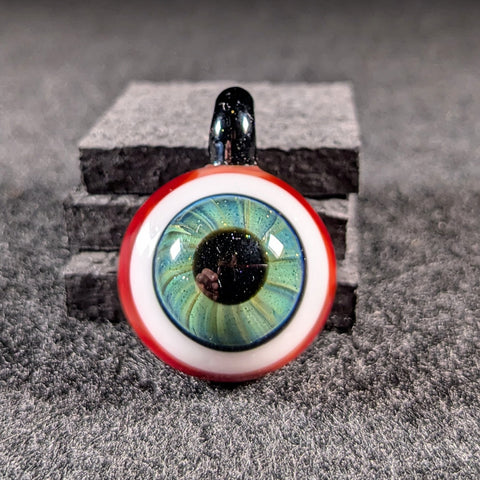 Sherbet Glass - Rare Eye Ball Pendy