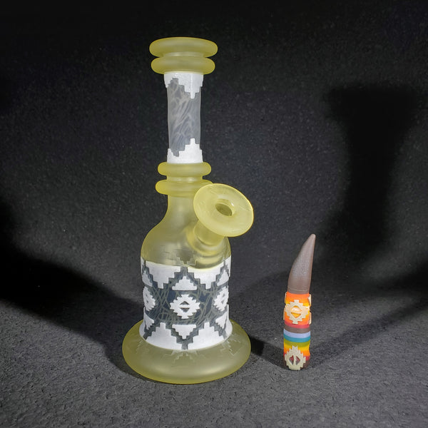 Amani Summerday X Justin Carter - Sandblasted Serum Tube w/ Pendant