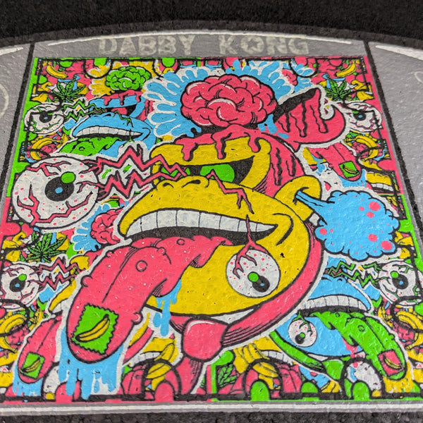 Dark Mountain Cult x 74Lands - Dabby Kong Cartridge Mat (UV & Glow in the Dark)