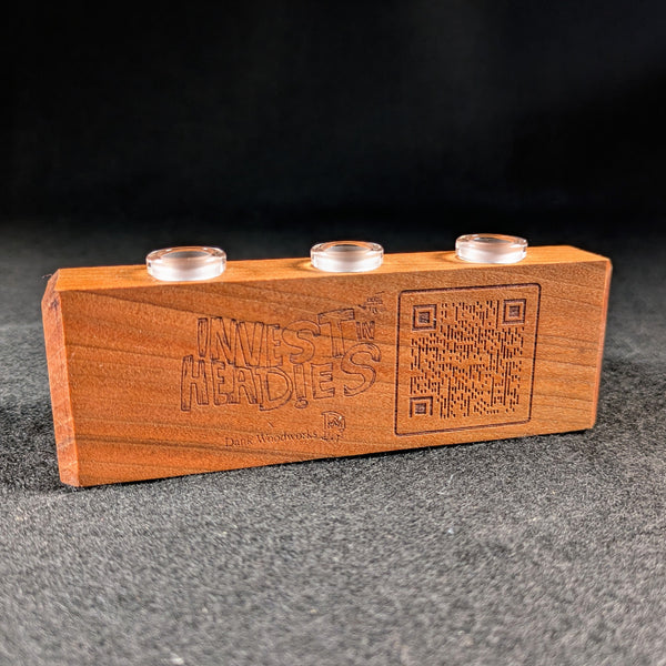 Investinheadies ✖️ Dank Woodworks - Multi-Slot 10mm Banger Blocks