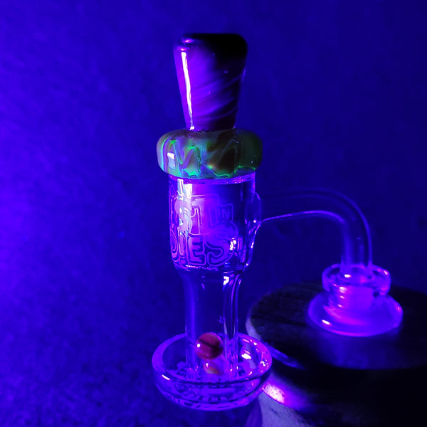 Onlyzamasu - UV Slurper Set (Marble/Cap & 2 Pearls)