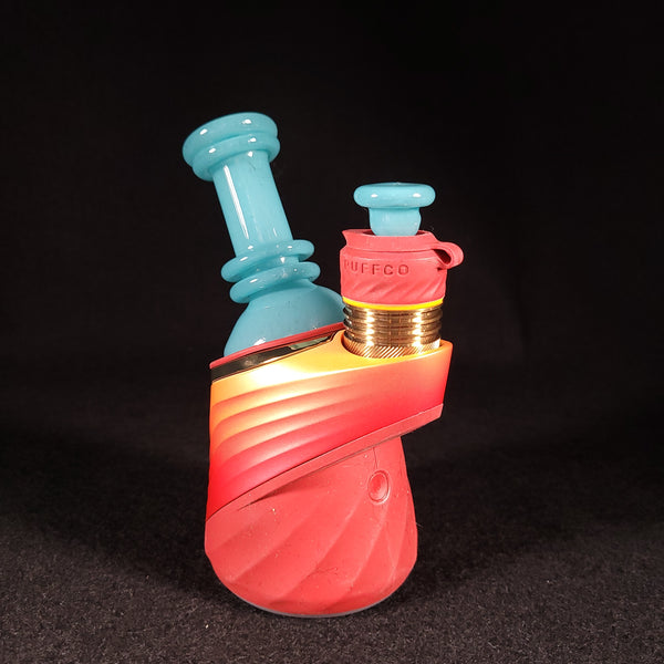 Glass Art by Shaggy - Puffco Peak Attachment Colored Dry Tops